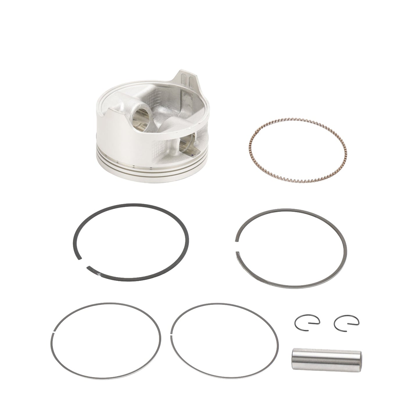 Kit de reconstruction de segments de piston, alésage standard 86,5 mm, pour Honda Rancher TRX420 2007-2018