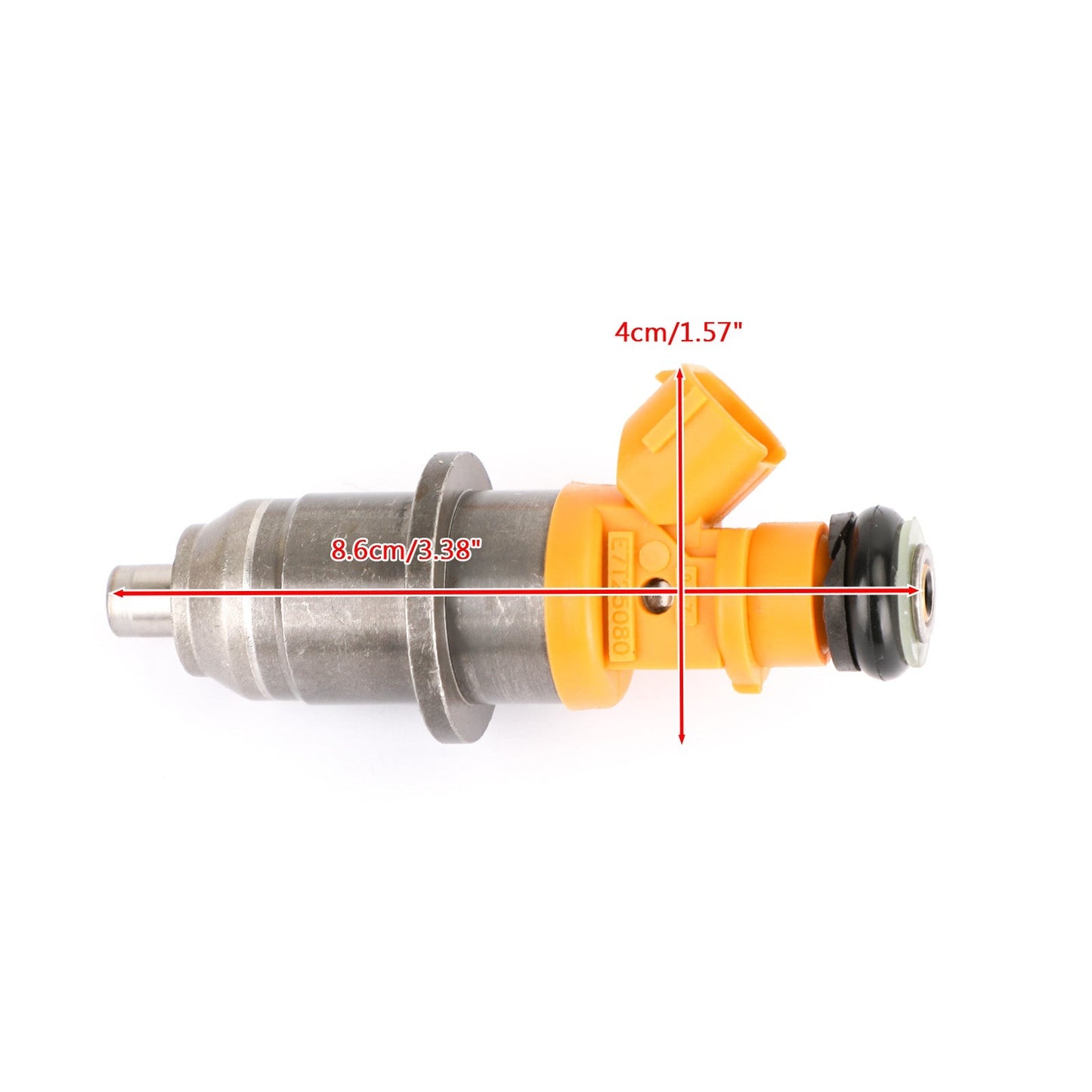 Inyector de combustible 60V-13761-00-00 E7T25080 1465A011 Compatible con motores fueraborda Yamaha HPDI 250 300 HP (2003-2020) MD361845 MR560555