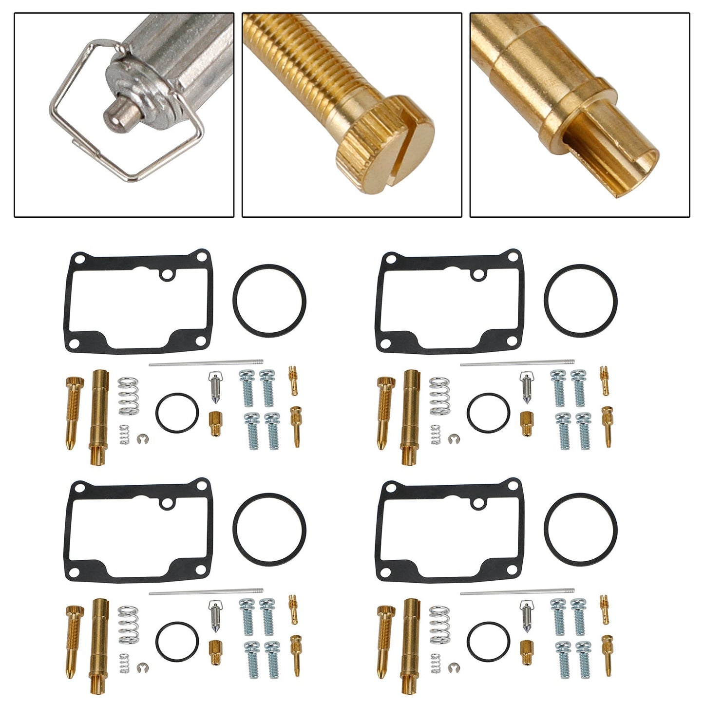 Kit de réparation de carburateur 4X pour MIKUNI VM34-619 Russian Mechanics RMZ-640