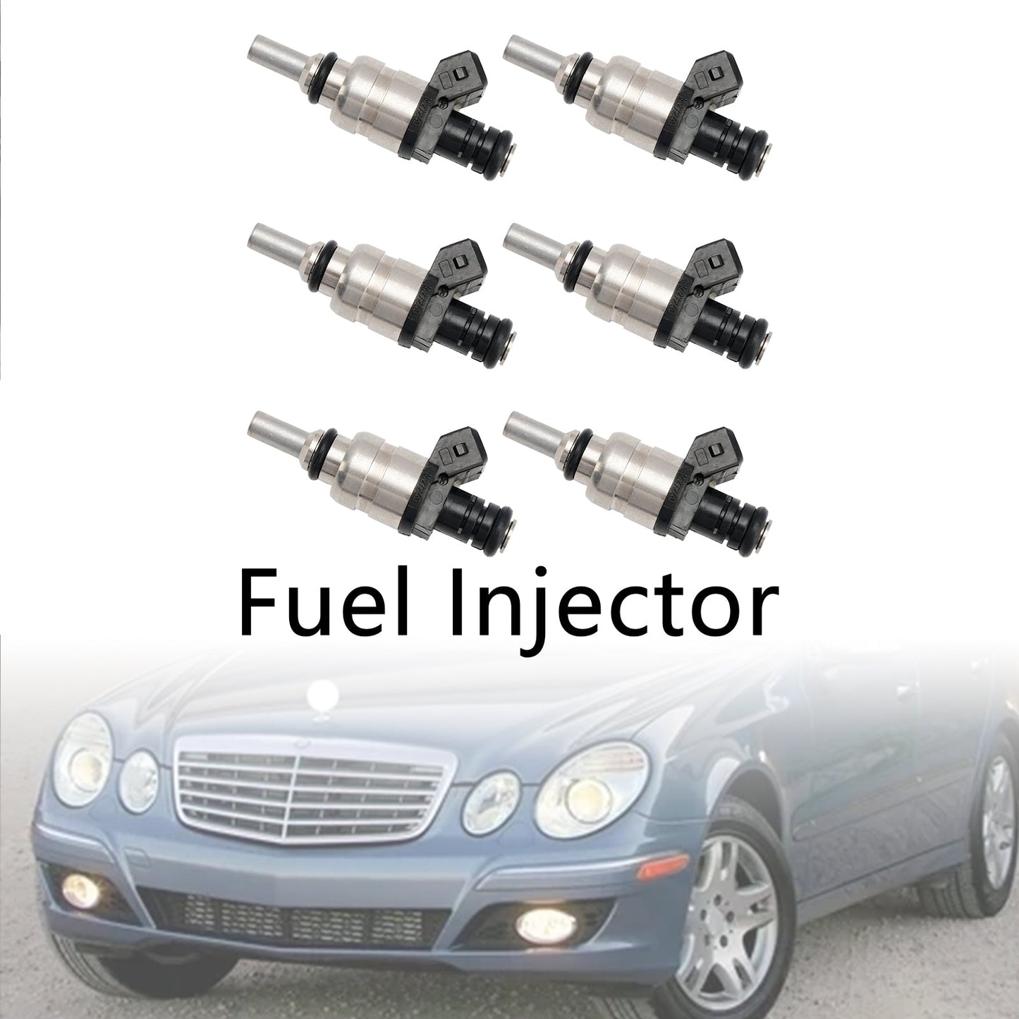1998-2000 BMW 323i 2.5L 6Pcs Fuel Injector 13537546244 1427240 7546244