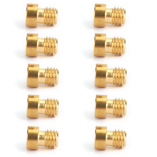 GY6 Motorcycle Scooter Carburetor PZ19 10set Round Head Main Jet 5mm 82-105