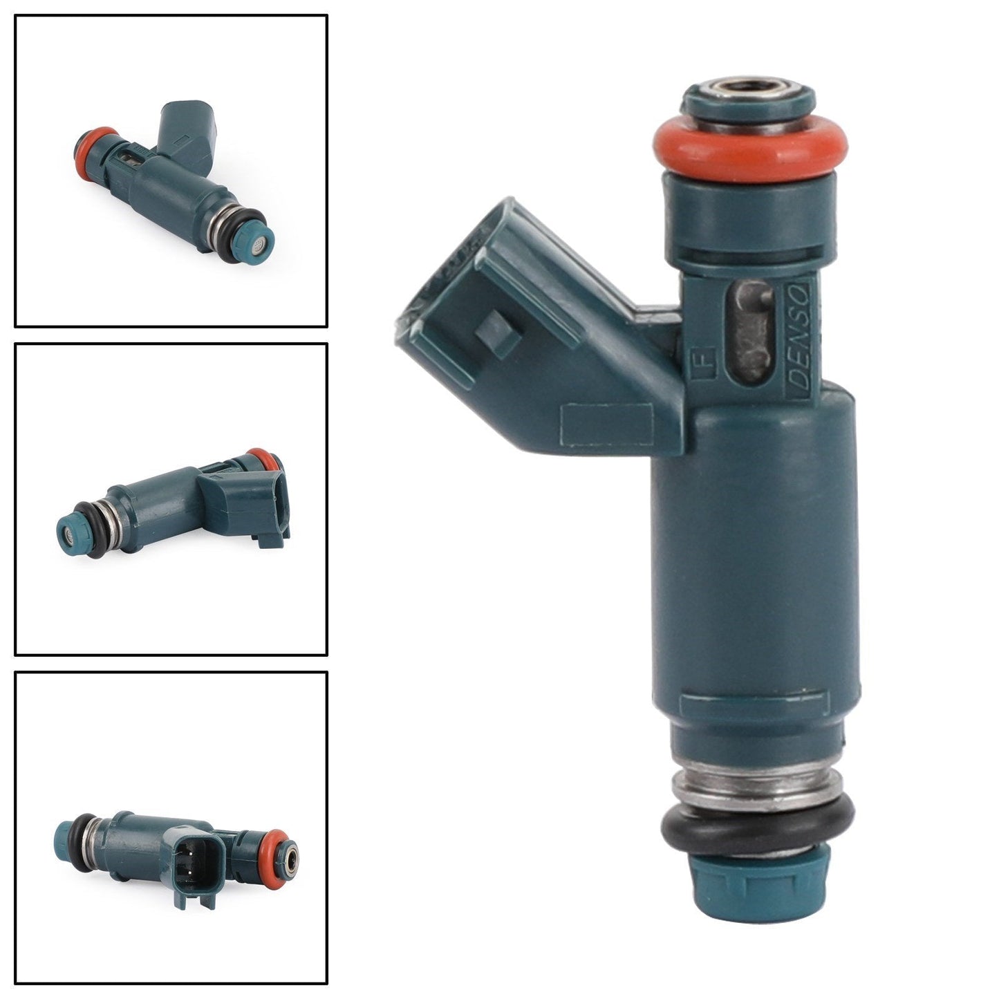1 inyector de combustible 2W93-BA compatible con Jaguar 4.2L 03-09 y Land Rover 4.2L 08-09