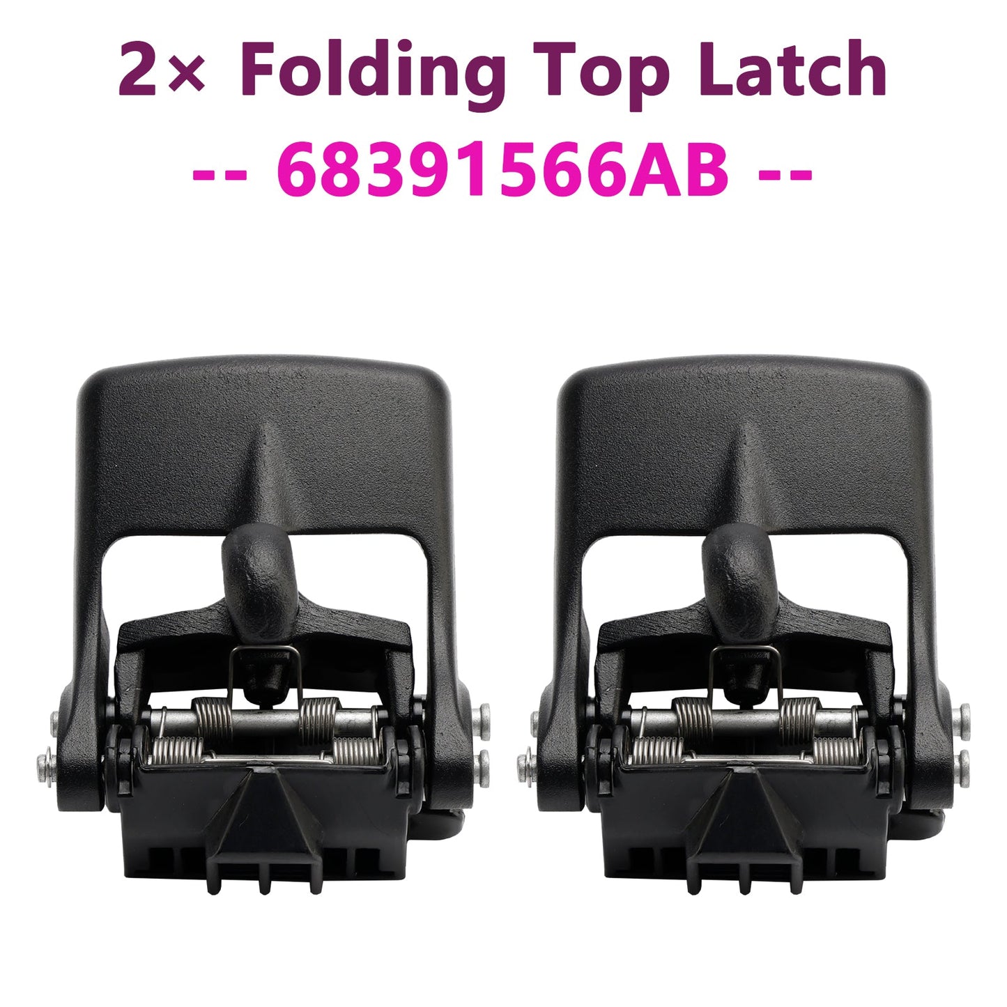 Loquet de toit rabattable Jeep Gladiator 2020-2024 68391566AB