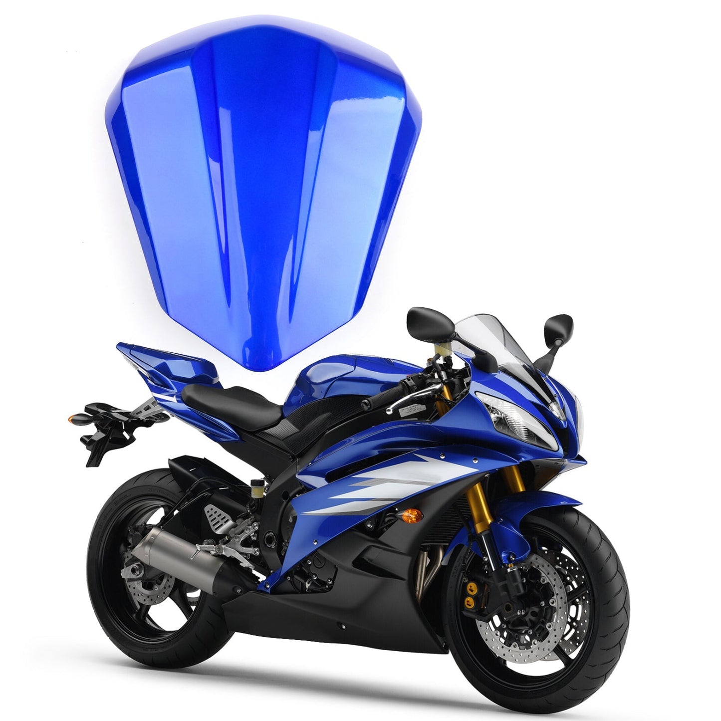 Cubierta del asiento trasero del carenado de la Yamaha R6 06-07