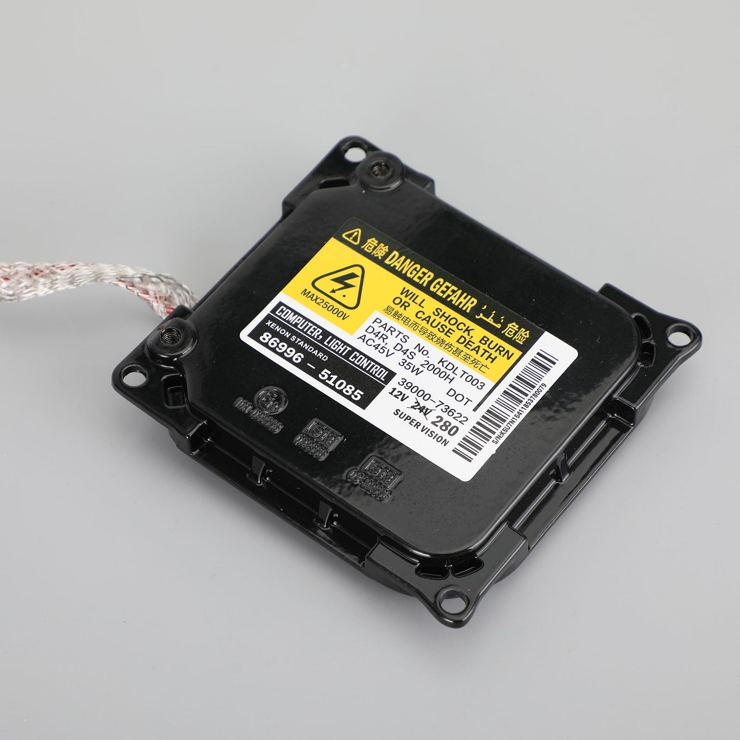Unité de contrôle d'ampoule de ballast au xénon HID pour Toyota Prius D4S D4R 2006-2009 #86996-51085
