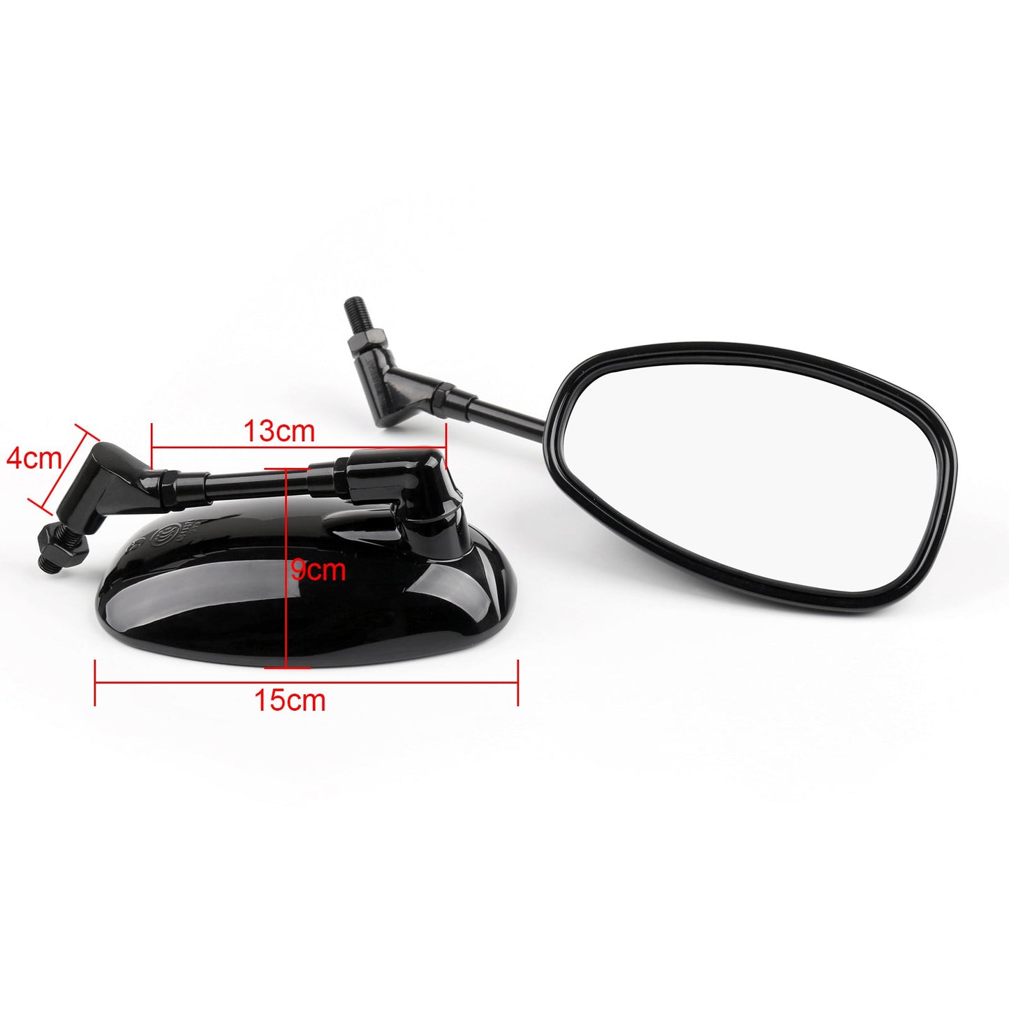 Rétroviseurs de moto pour Yamaha V-MAX XJR1200 MT-03 FZ6 04-09 XV950