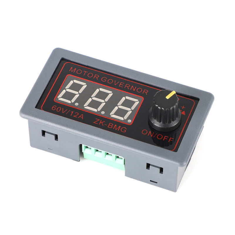 Controlador de velocidad del motor PWM DC 12 V, 24 V, 60 V, 500 W, regulador de velocidad ajustable