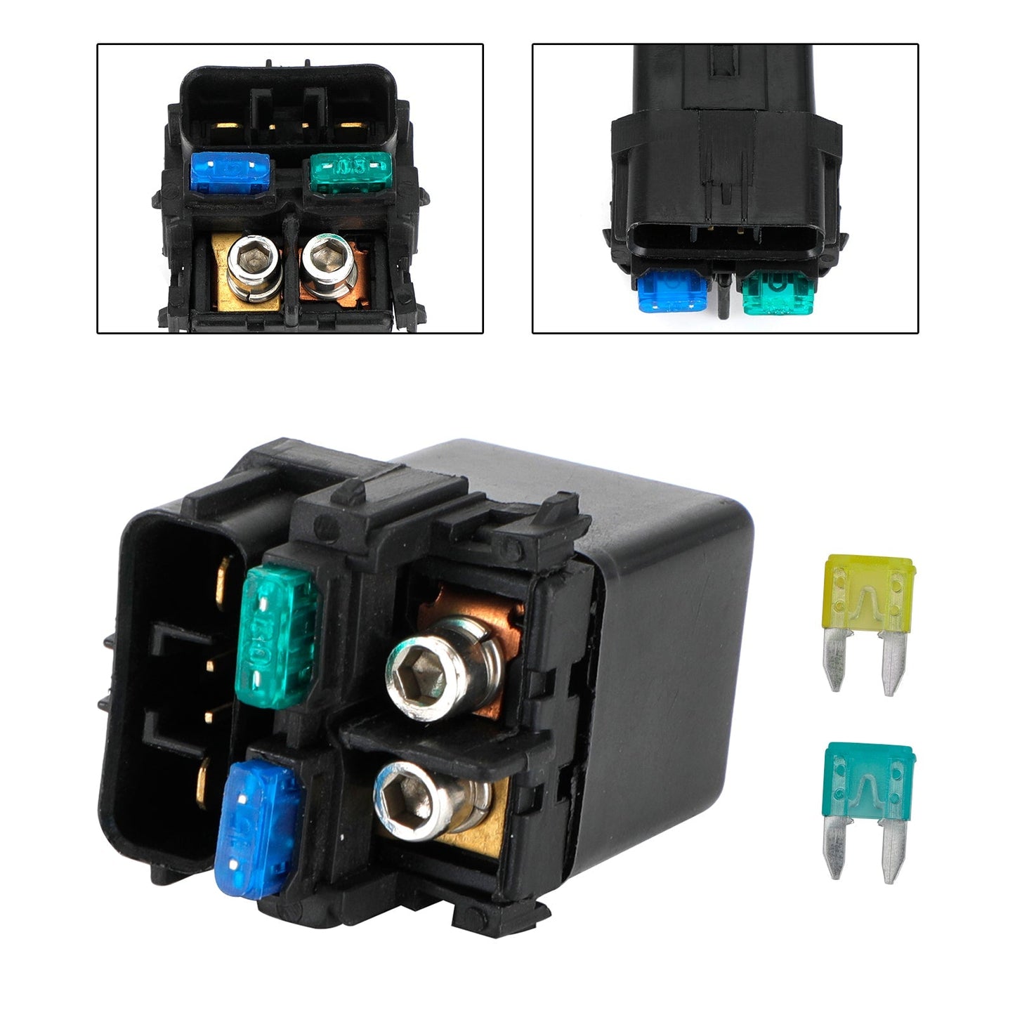 Starter Solenoid Relay fit for Honda CB1000 CBR1000 FJS400 600 CRF1000 X-ADV750 Assosary
