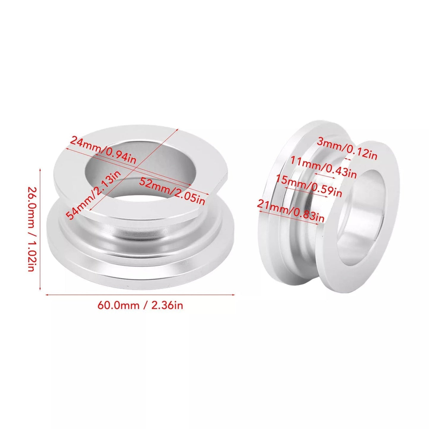 Bride d'adaptateur de soupape de décharge en aluminium CNC pour HKS SSQV vers TiAL 50 mm BOV