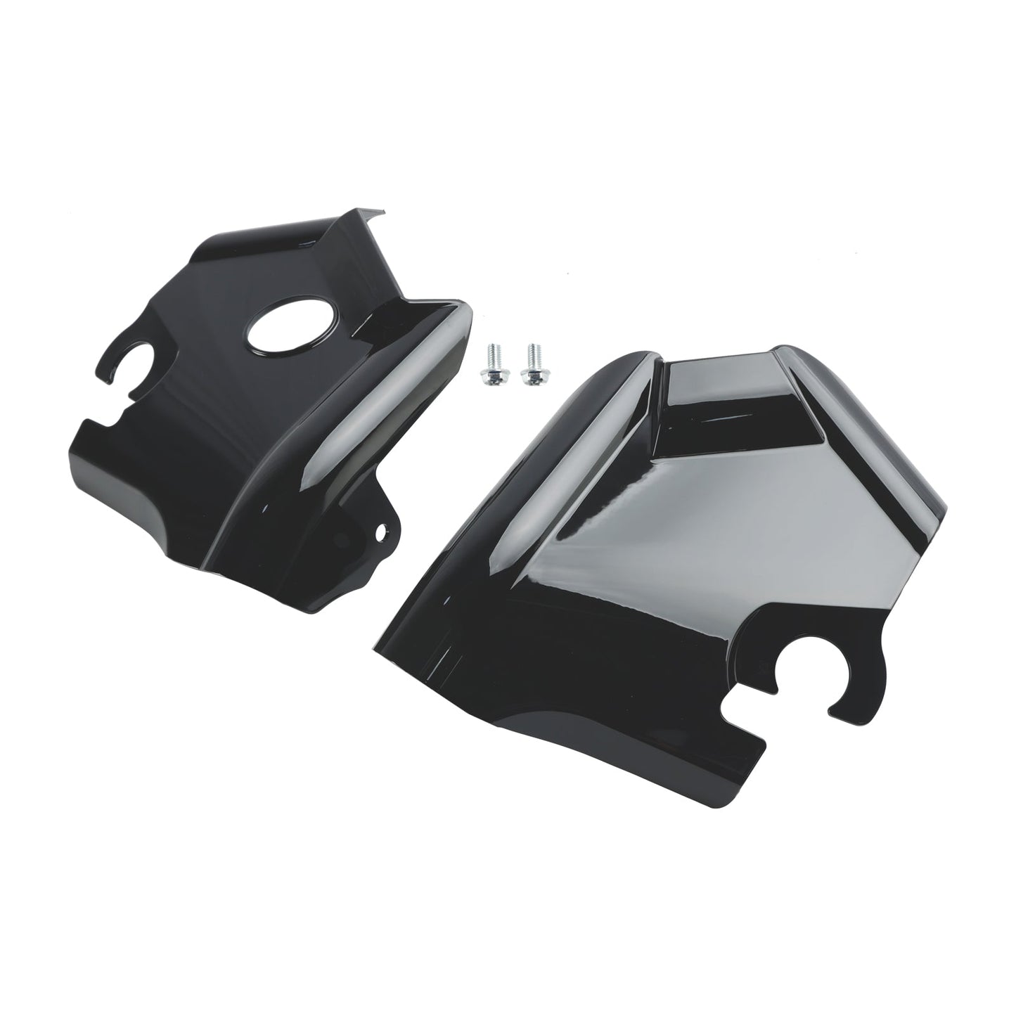 97-03 Yamaha XVS400 XVS650 Drag Star V-Star 650 Cubierta del cuello del marco de la horquilla negra