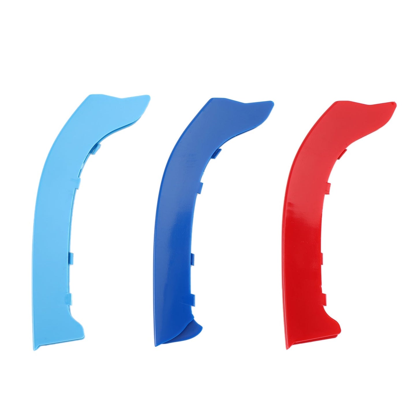 Bandes de protection de calandre avant tricolores pour BMW Série 3 2009-2012