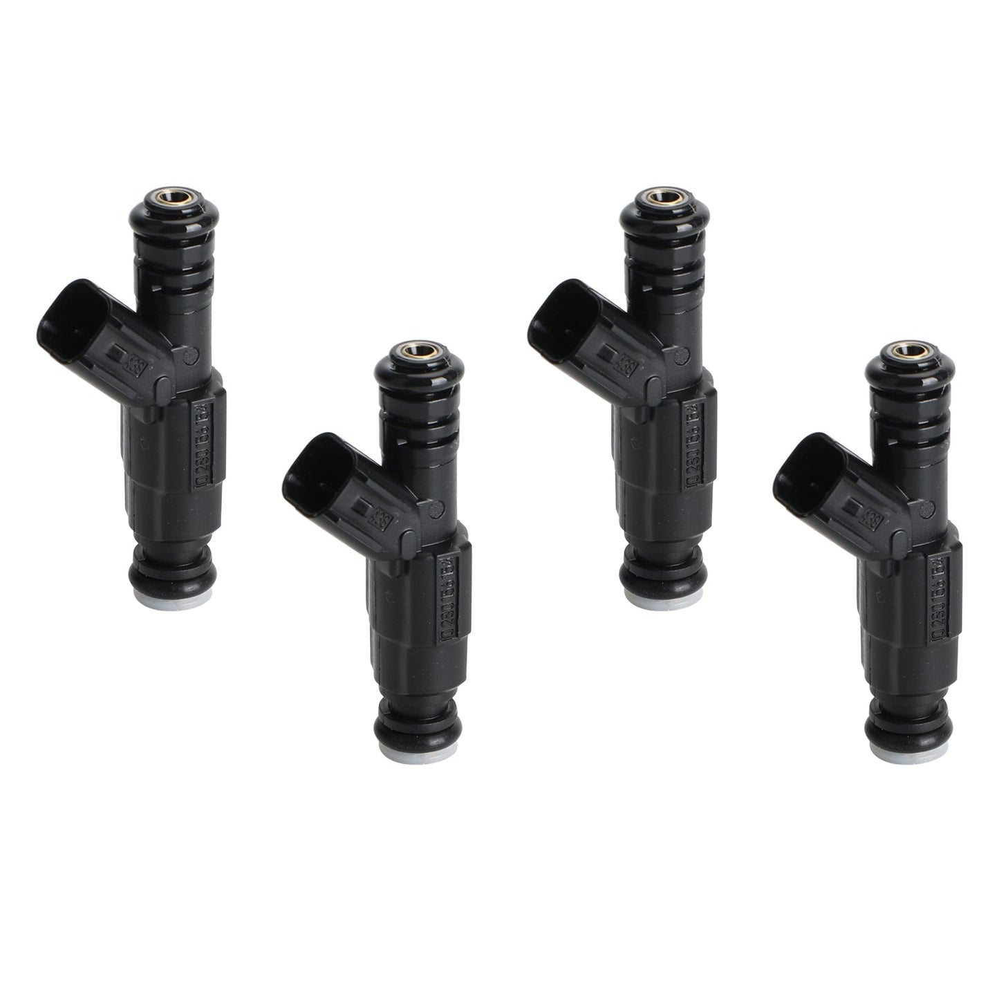 Lot de 4 injecteurs de carburant 0280156154 1S7G9F593GA pour Ford C-MAX Fiesta Focus Mondeo 1,8 L 2,0 L