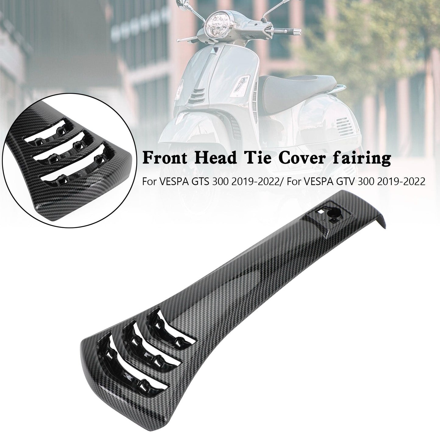 Couvre-culasse de klaxon de direction pour Vespa GTS300 GTV300 2019-2022