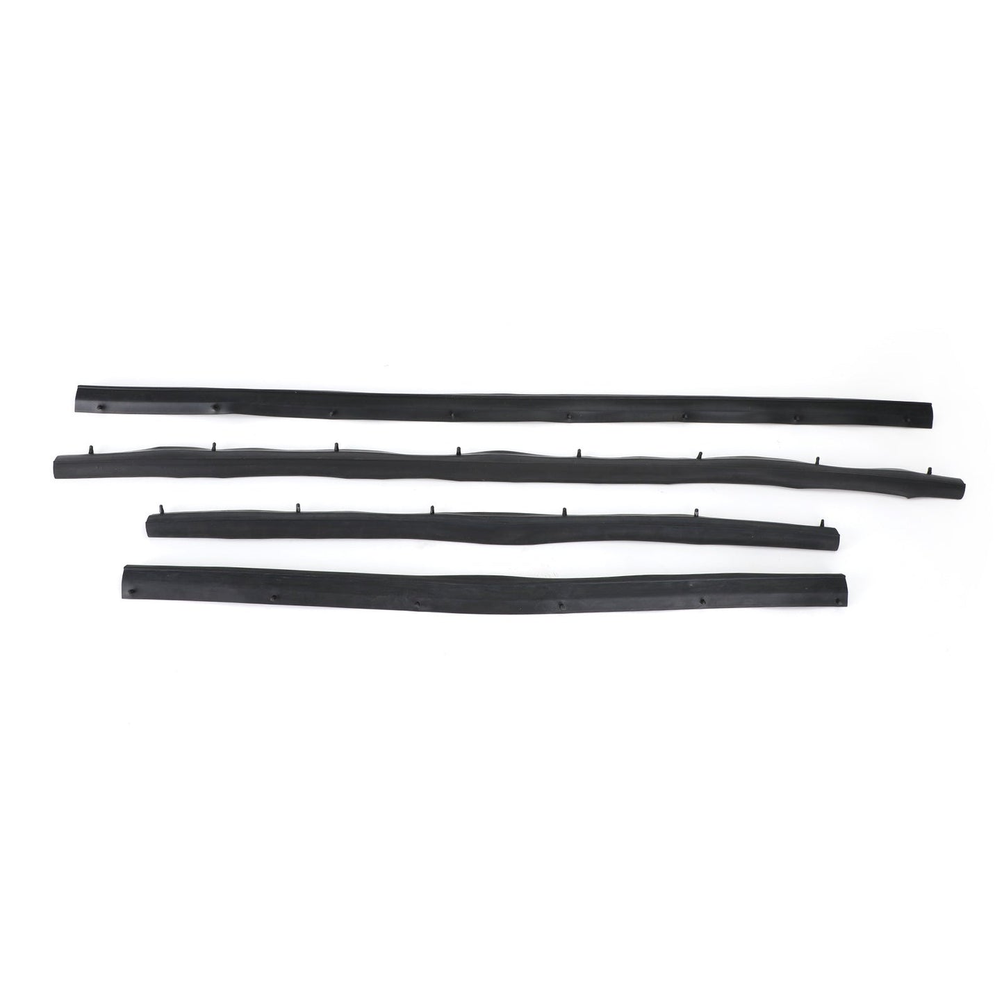 Joint d'étanchéité de porte inférieure avant et arrière pour modèles Ford Super Duty Crew Cab 1999-2016 uniquement F81Z-2520758-AA (2) 1C3Z-26253A24-A (2)