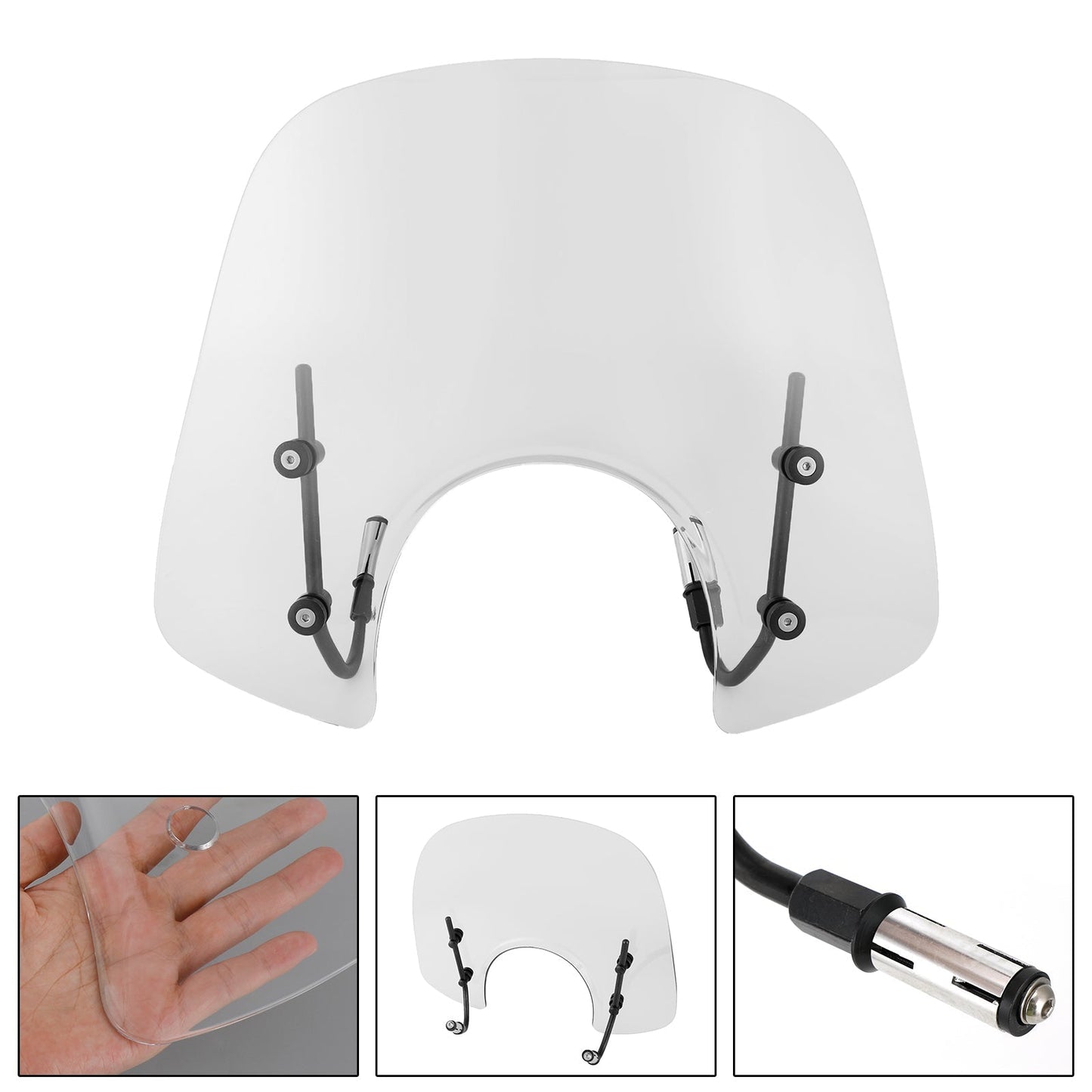Pare-brise de moto ABS adapté à Vespa Primavera 150 2014-2021