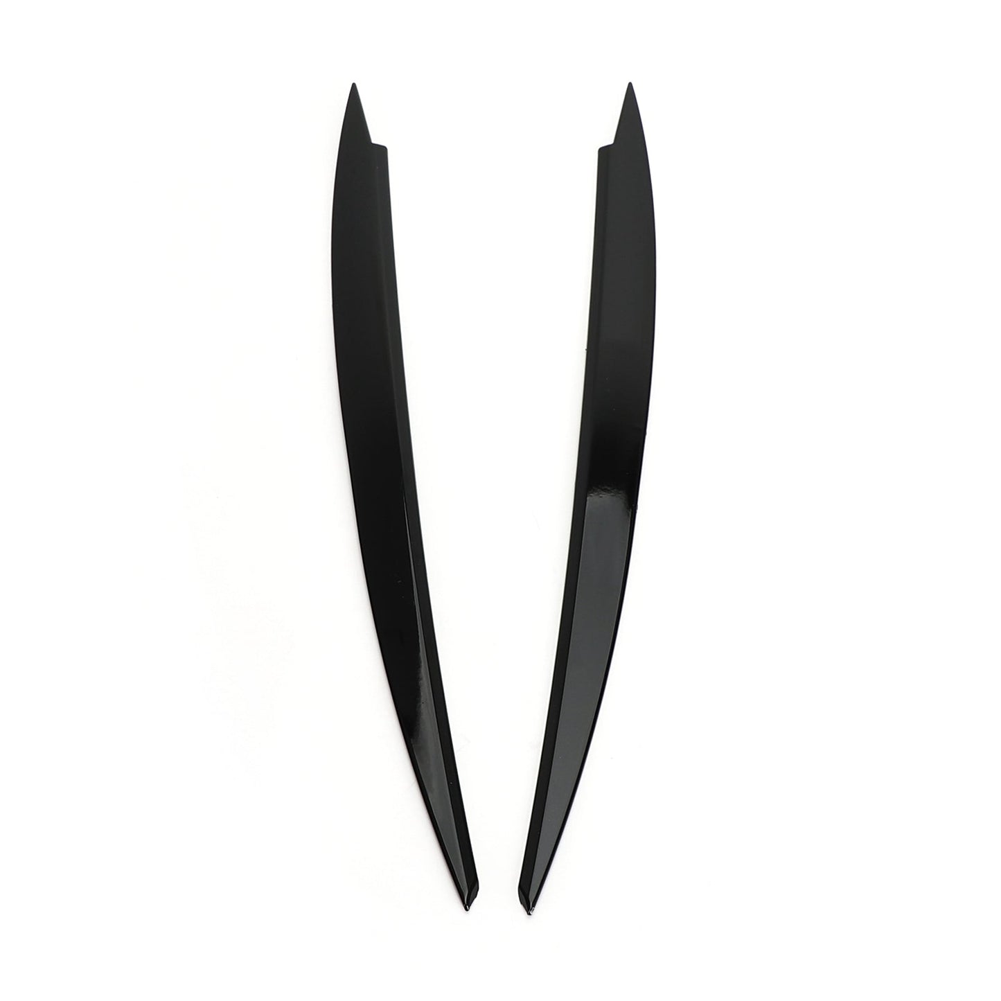 Garniture de sourcil de paupière de phare avant noire pour VW Golf MK7 Golf R GTI GTD 2013-2019