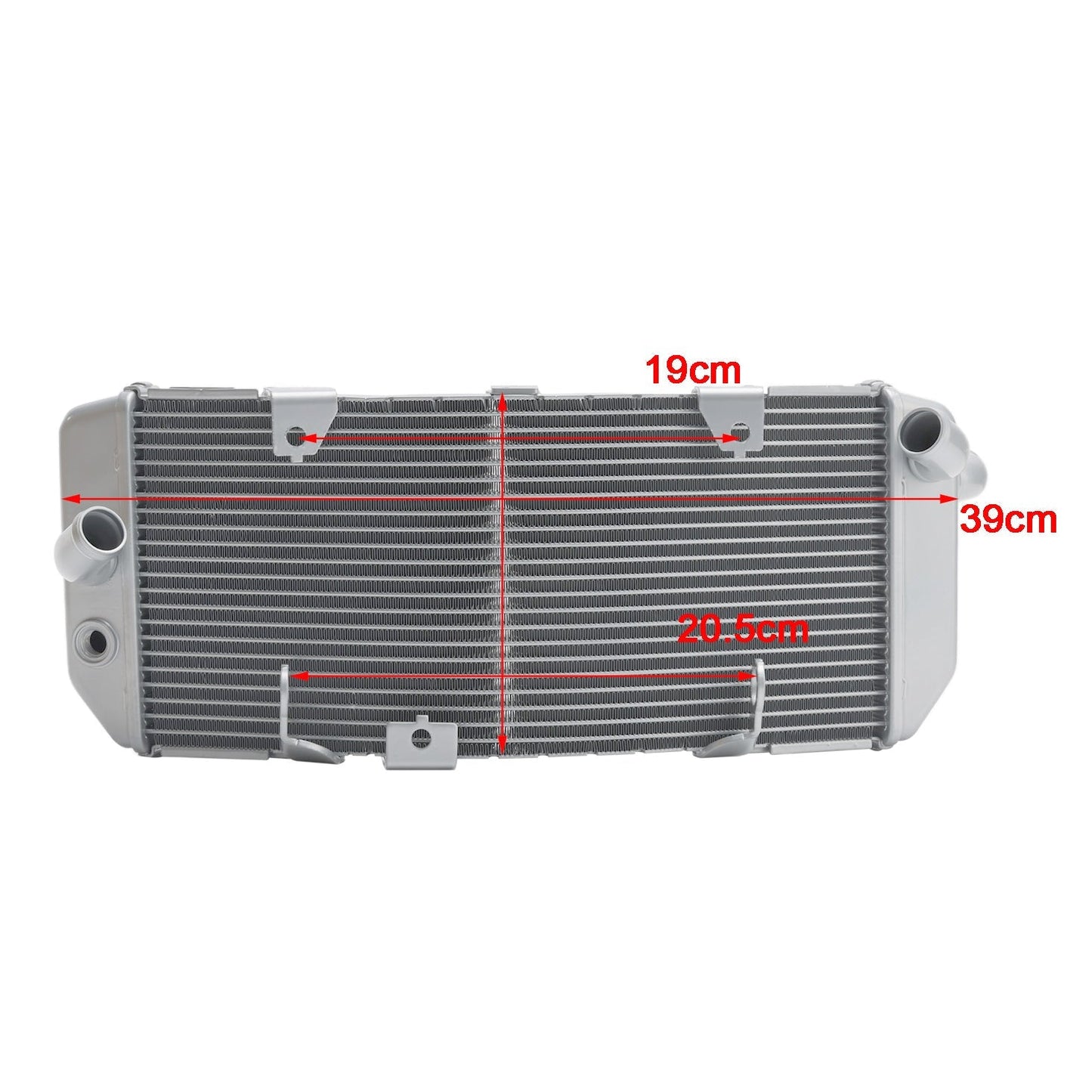 Radiateur de refroidissement en aluminium argenté pour Yamaha TMAX530 T-max 530 12-16
