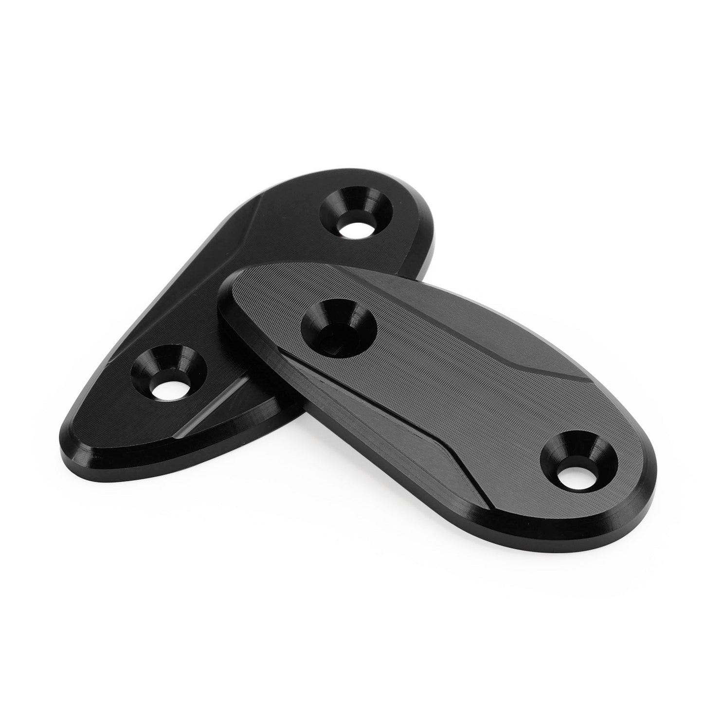 Plaques de protection de rétroviseur noir pour Honda CBR1000RR 2008-2023