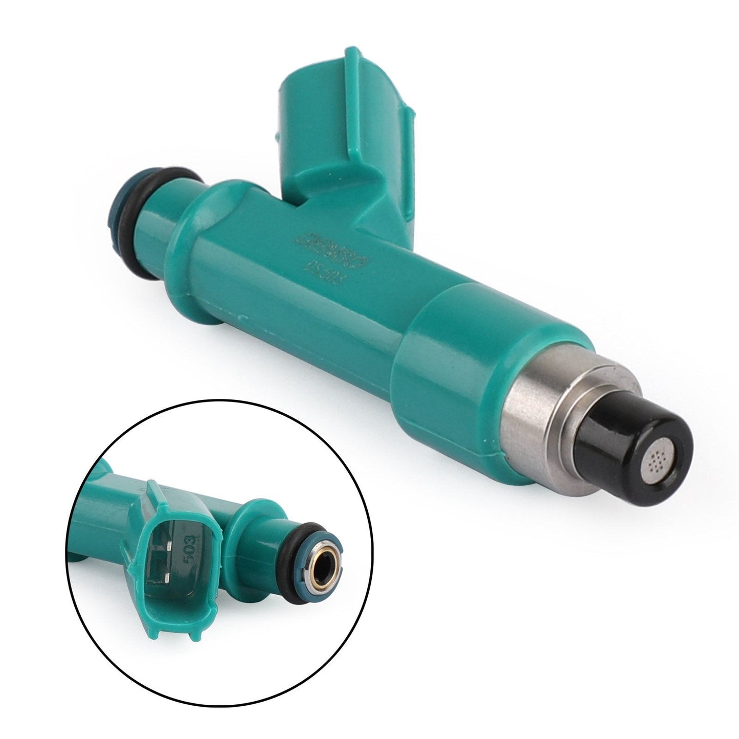 4 inyectores de combustible 23250-28080 compatibles con Toyota Corolla, Camry, Rav4, Solara y Scion de 2,4 l.
