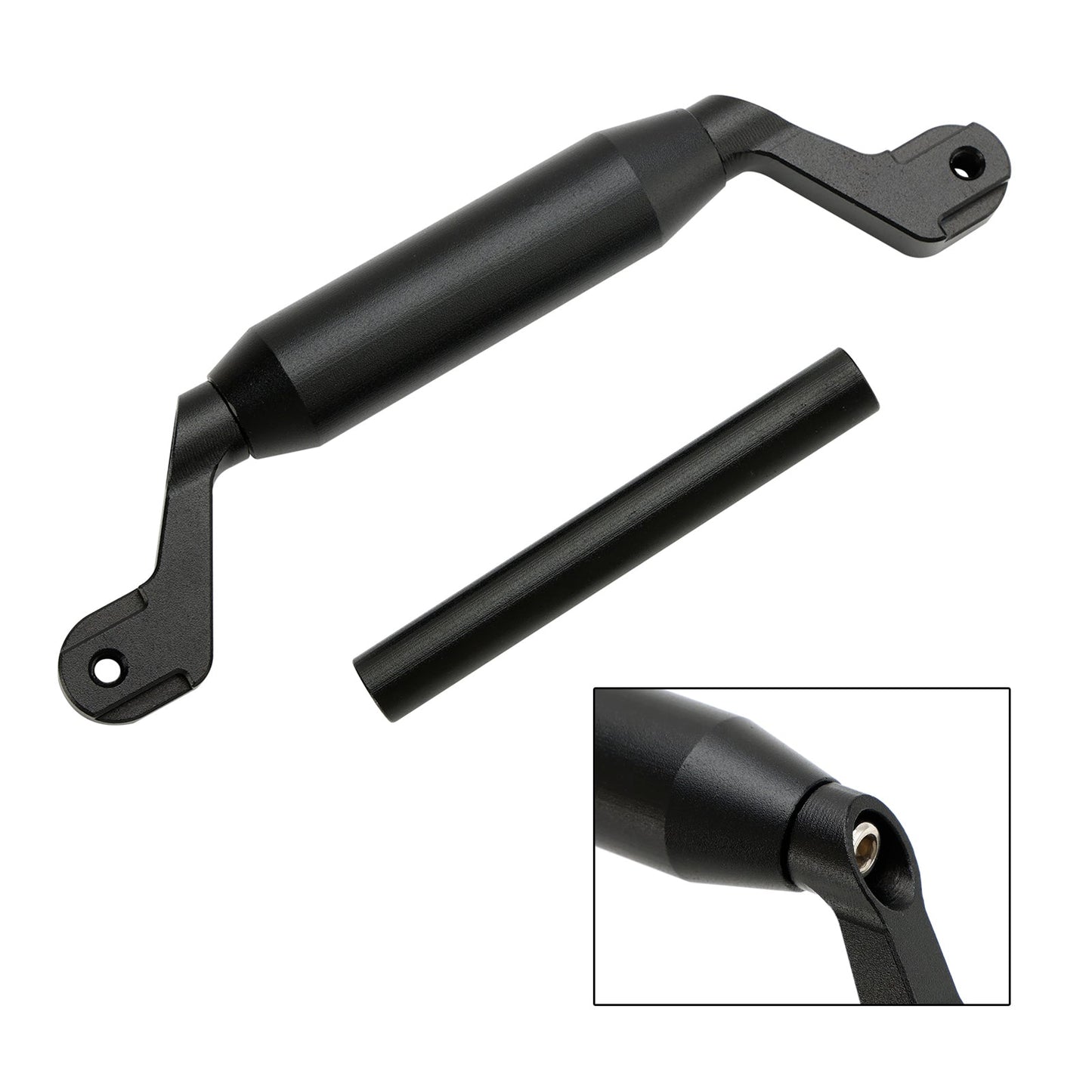 Soporte de navegación para teléfono con extensión GPS, color negro, para TR Tiger 1200 22-23
