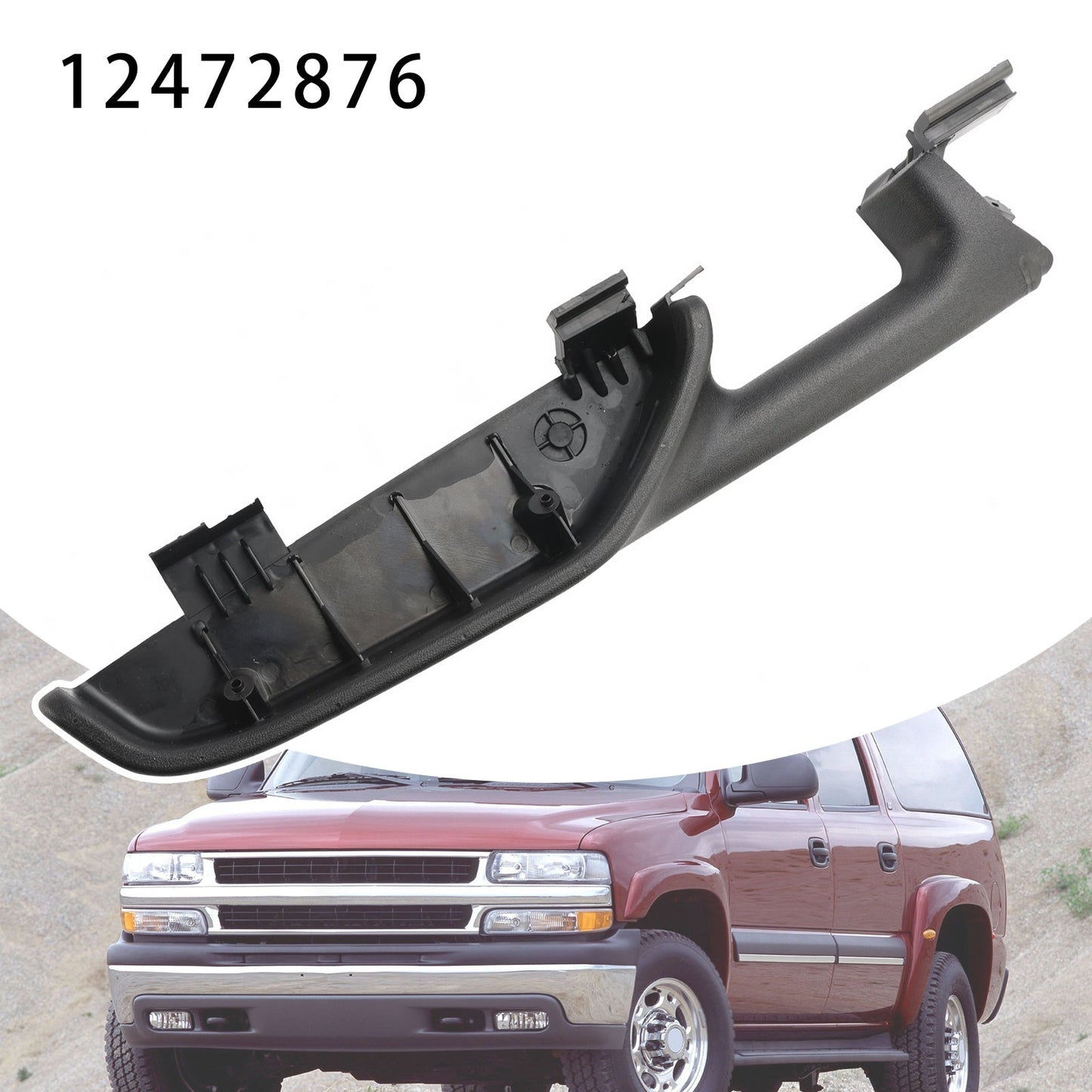 Poignée d'accoudoir de porte avant droite 12472876 pour Chevrolet Suburban, Tahoe, Escalade, Avalanche et GMC Yukon 1999-2006