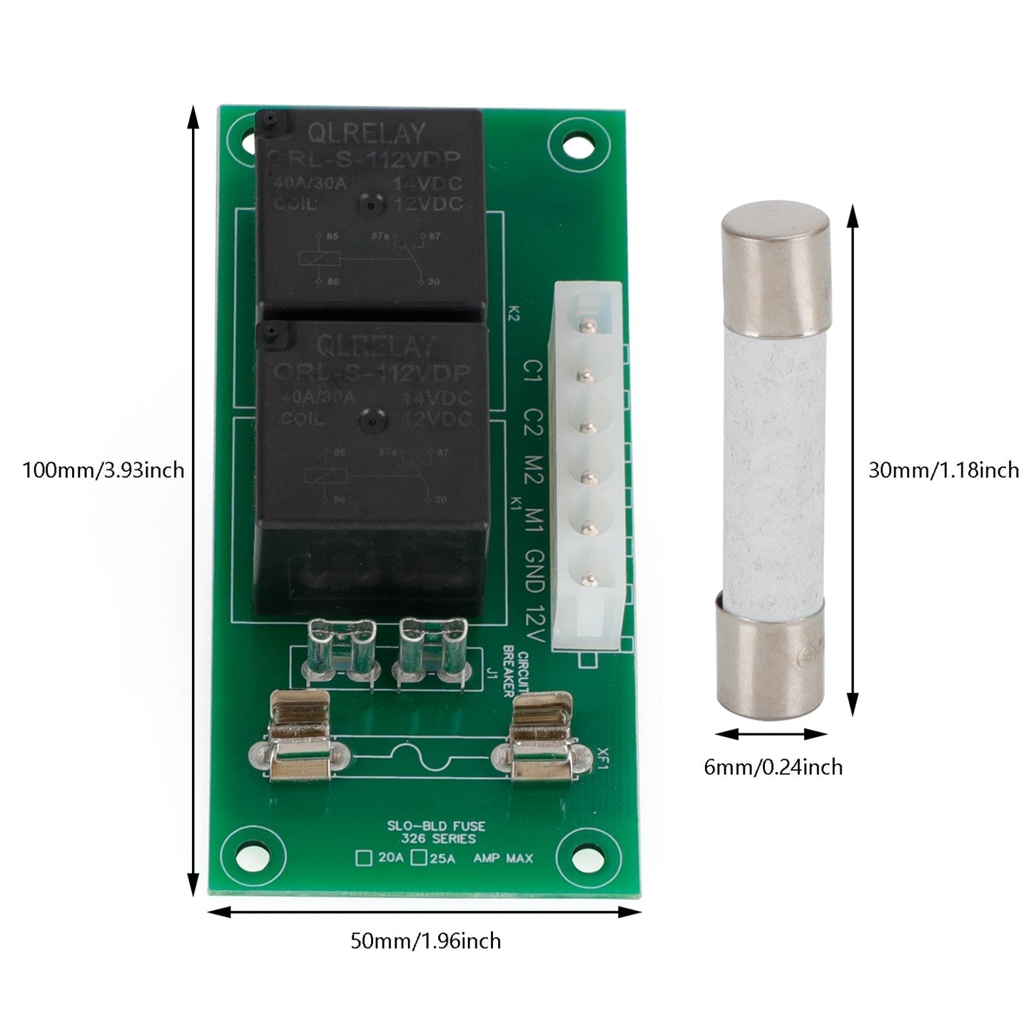 Carte de commande de relais coulissant pour caravane RV Power Gear 14-1130/140-1130 246063