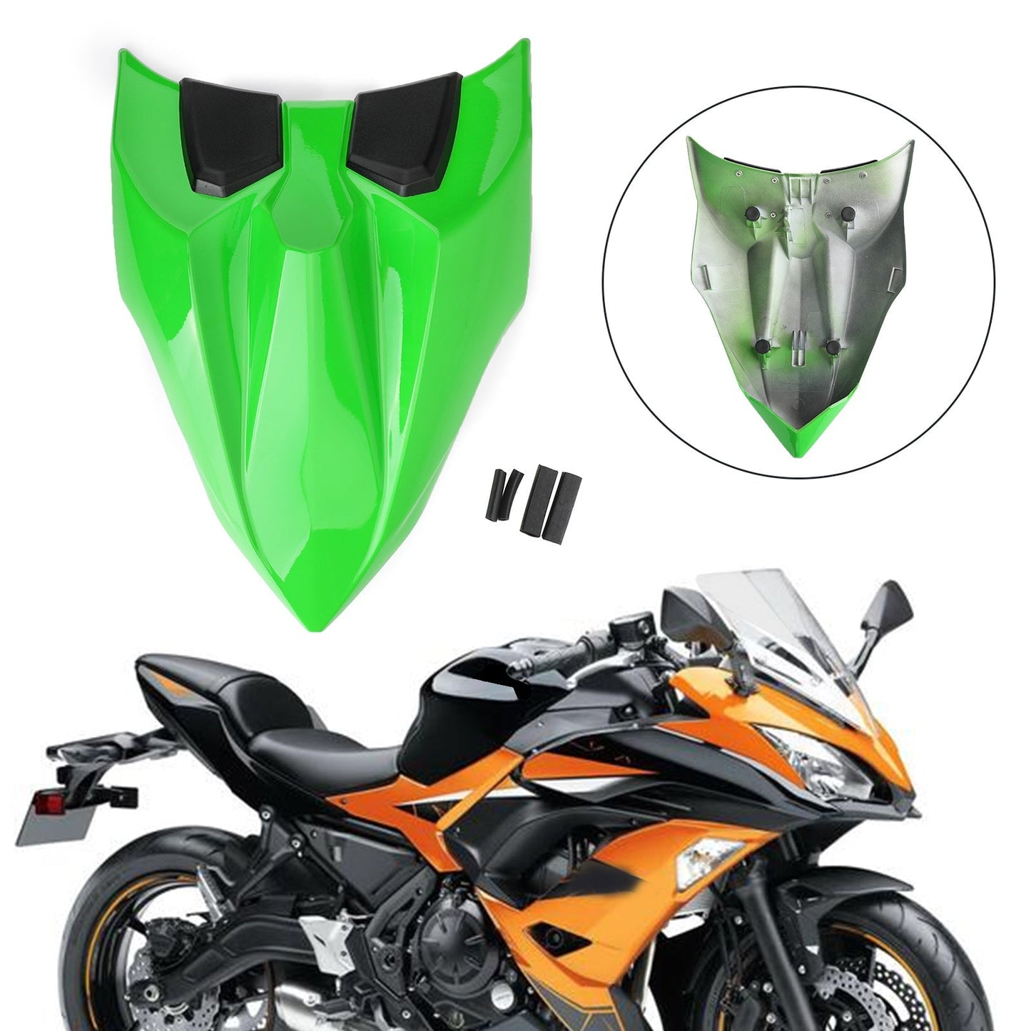 Capot de carénage de selle arrière pour moto Kawasaki Z650 Ninja 650 (17-23)