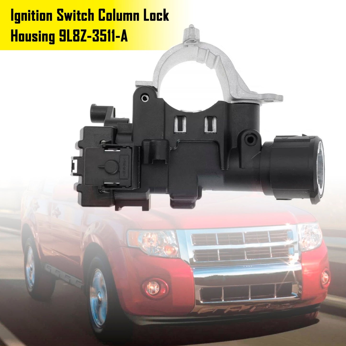 Carcasa de la cerradura de la columna del interruptor de encendido del Mazda Tribute 2008-2011 9L8Z-3511-A