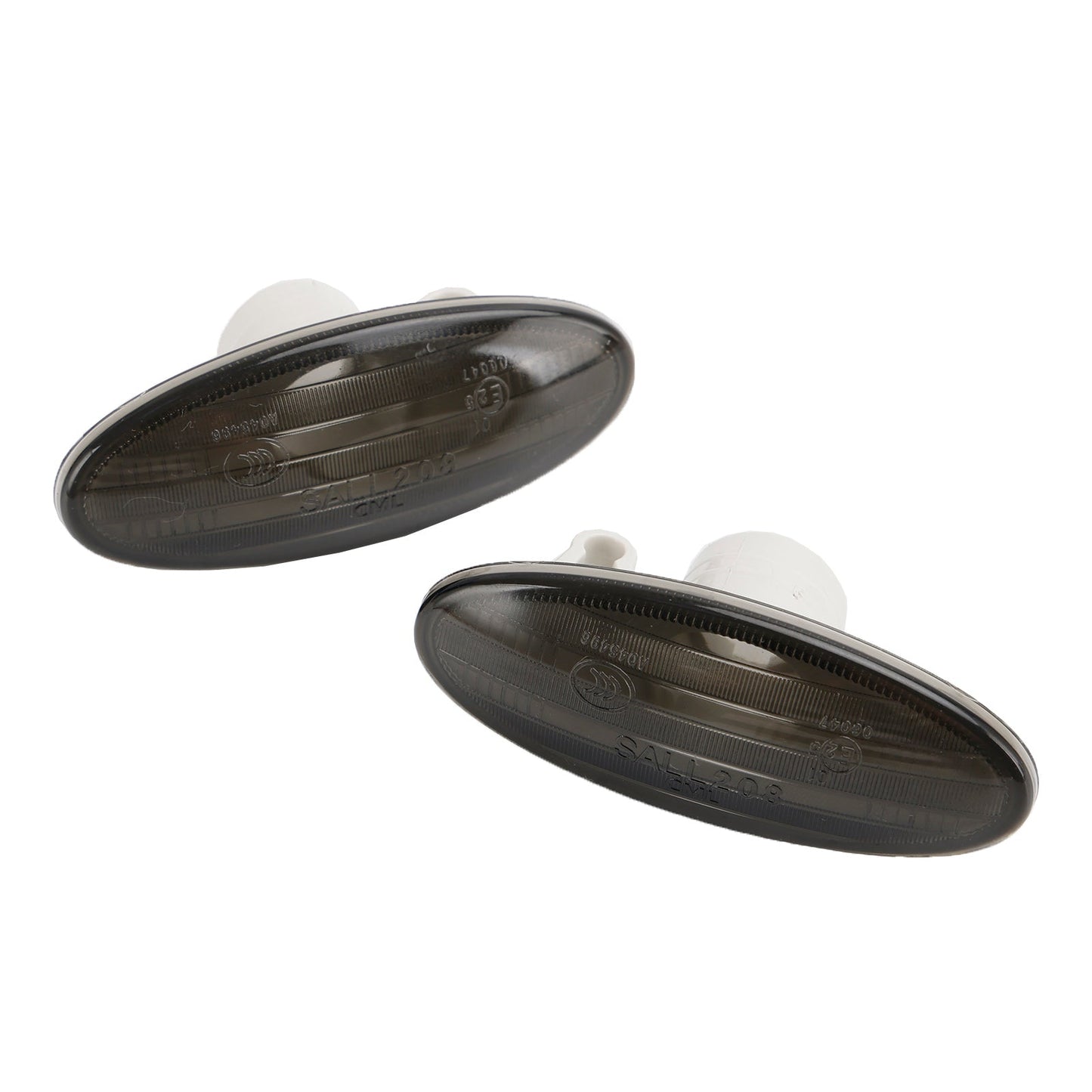 Boîtier de clignotant et de feu de position latéral ambre/fumé pour Nissan Leaf 2011-2017 (2 pièces) 26160-89900A