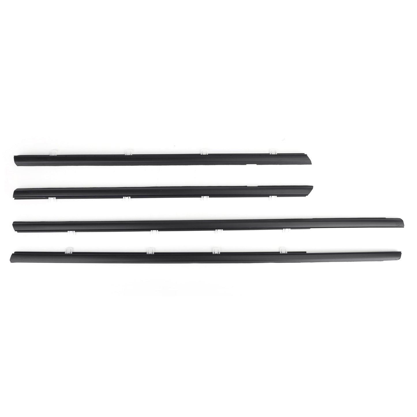 Joint d'étanchéité pour vitres de voiture Honda Civic 2012-2015, 4 pièces, 72910TROA01