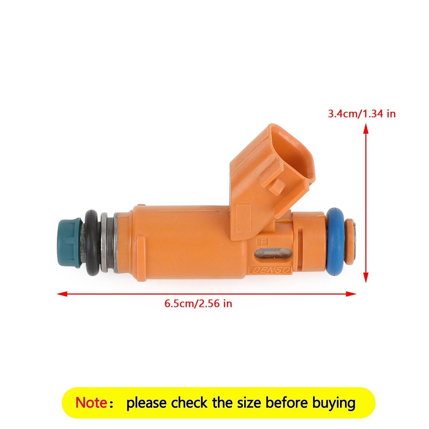 1 inyector de combustible 2W93-AA compatible con Land Rover Range Rover Jaguar 4.2L 4.4L V8
