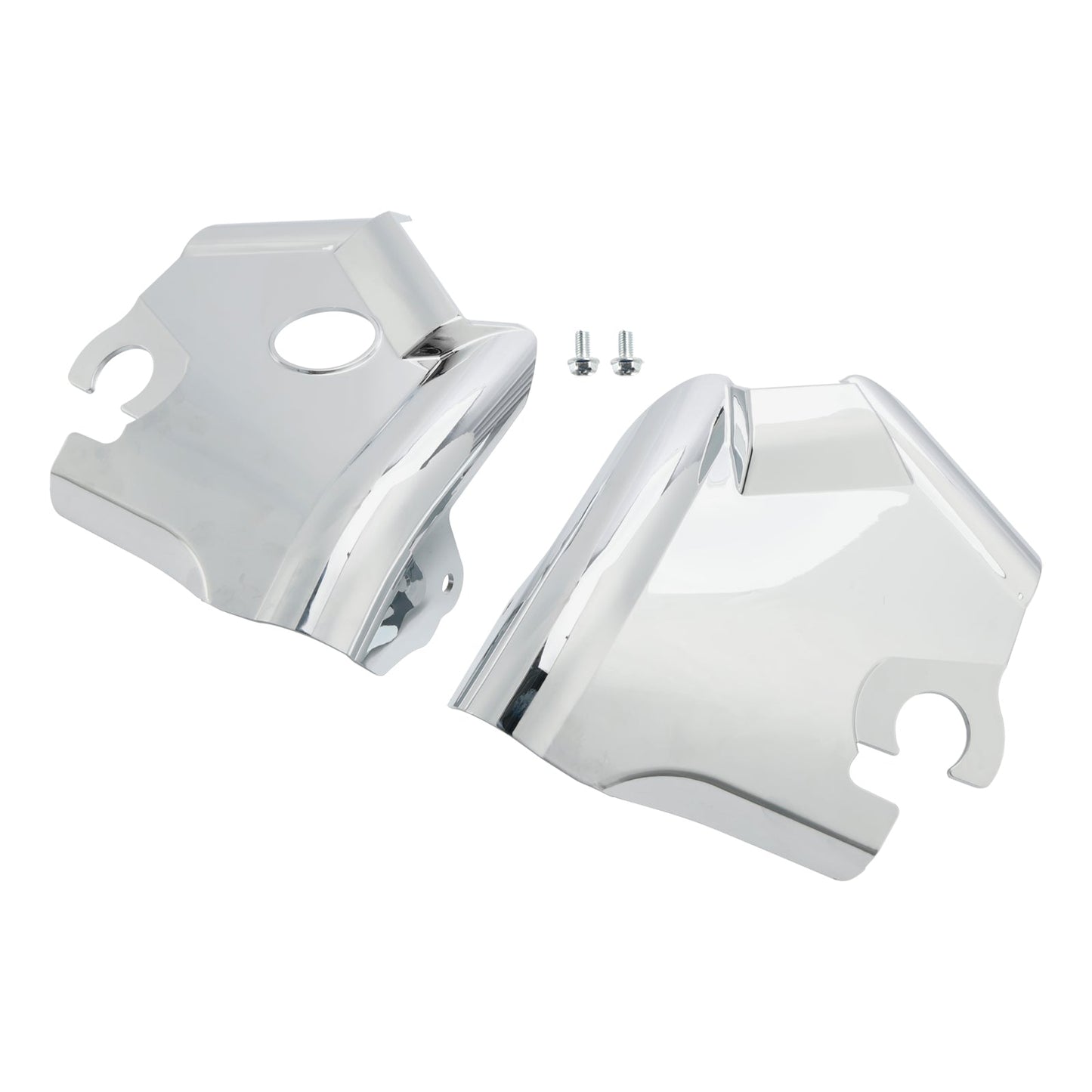 97-03 Yamaha XVS400 XVS650 Drag Star V-Star 650 Cubierta del cuello del marco de la horquilla cromada