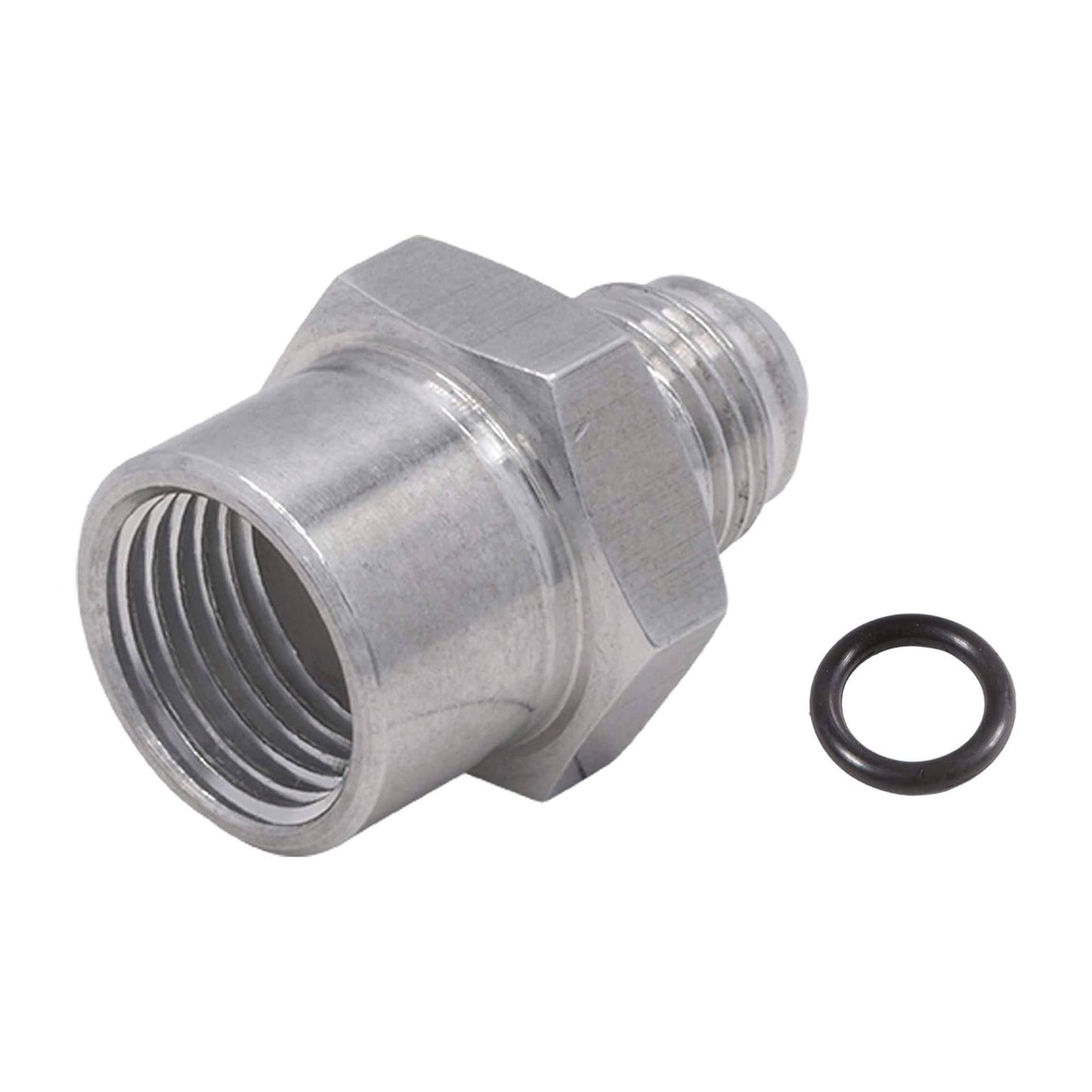 Adaptador de línea de combustible de alimentación abocardada macho 6AN a conector hembra M16-1.5 F06ANFM1615