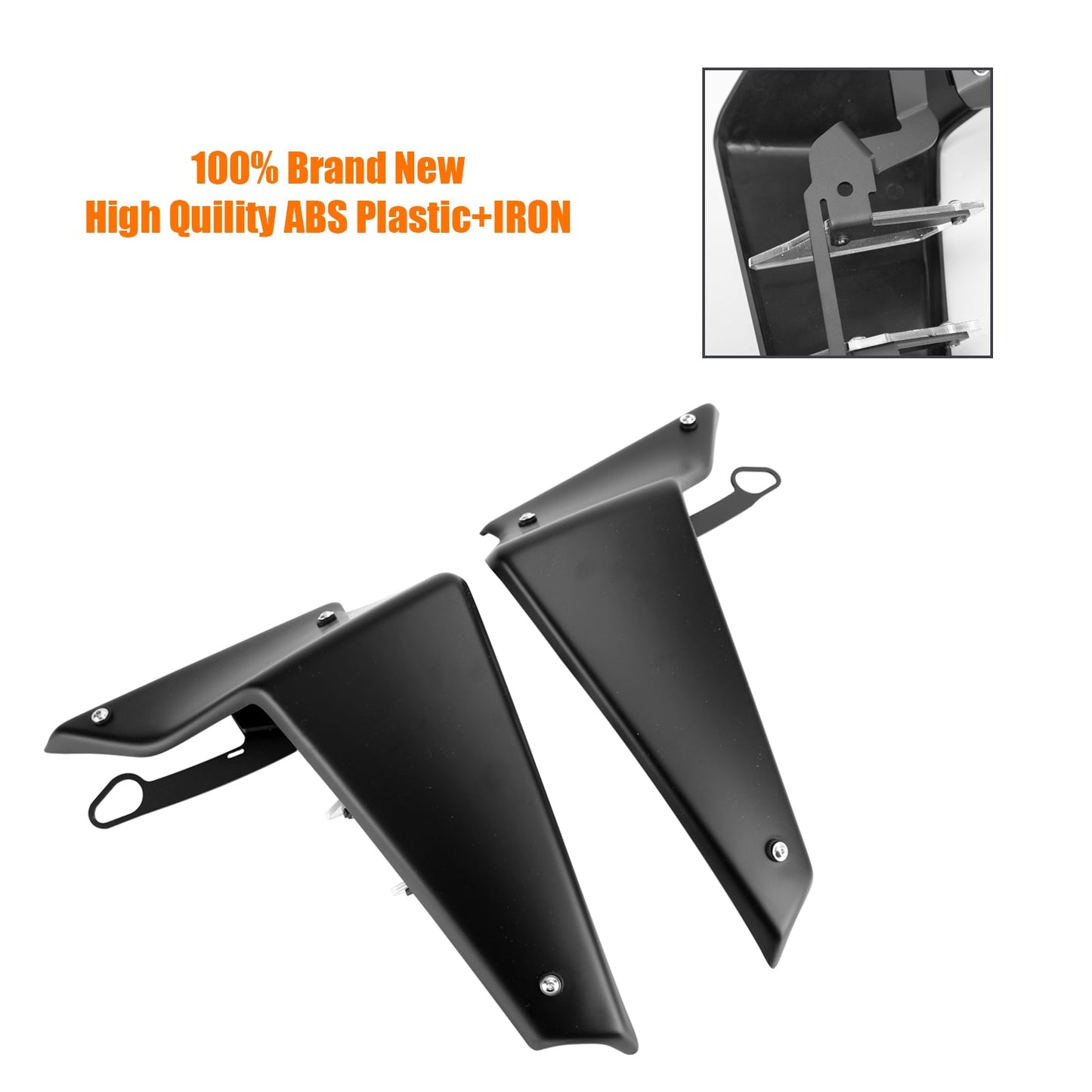 Déflecteurs d'ailes aérodynamiques latéraux pour YAMAHA MT-09 SP FZ09 2021-2022