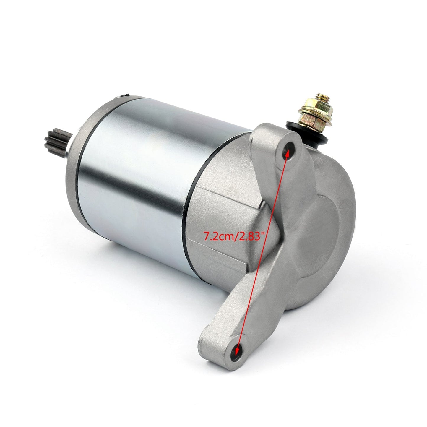 Démarreur de moteur Suzuki 04 pour Suzuki VZ800 Marauder SV650 (ABS) V-Strom 07-17 SFV650 Gladius 09-15 Argent Assosary