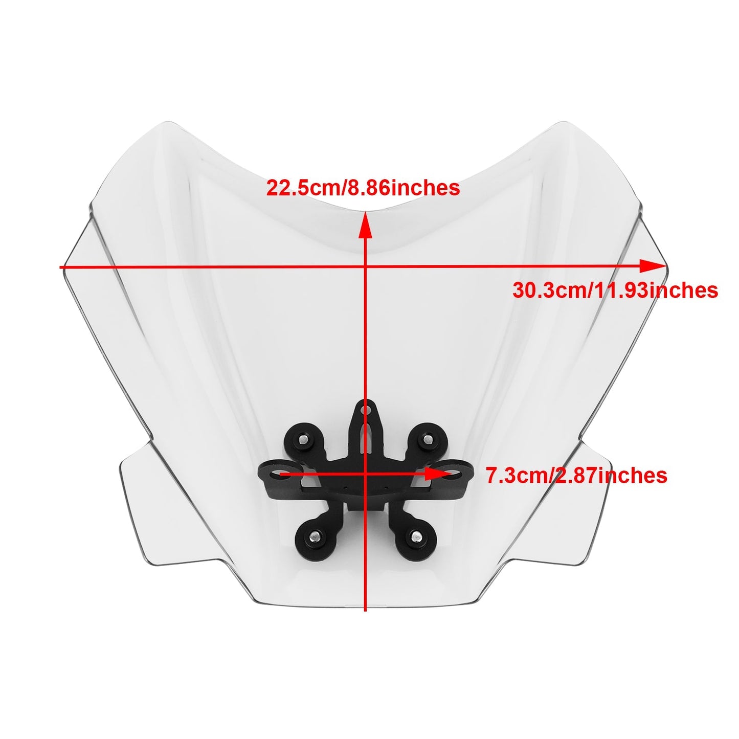 Pare-brise ABS pour moto Benelli 502 C 2019-2021
