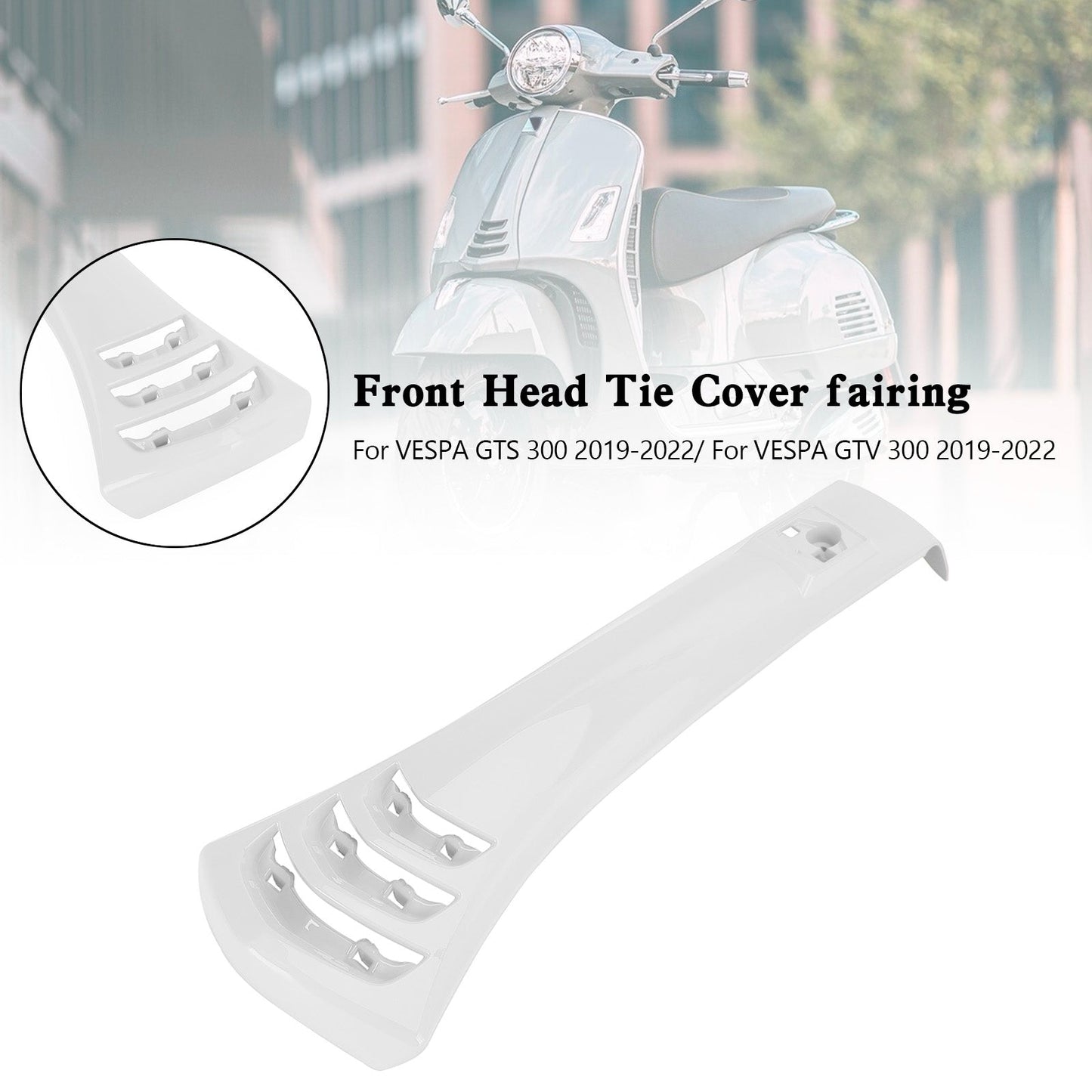 Couvre-culasse de klaxon de direction pour Vespa GTS300 GTV300 2019-2022