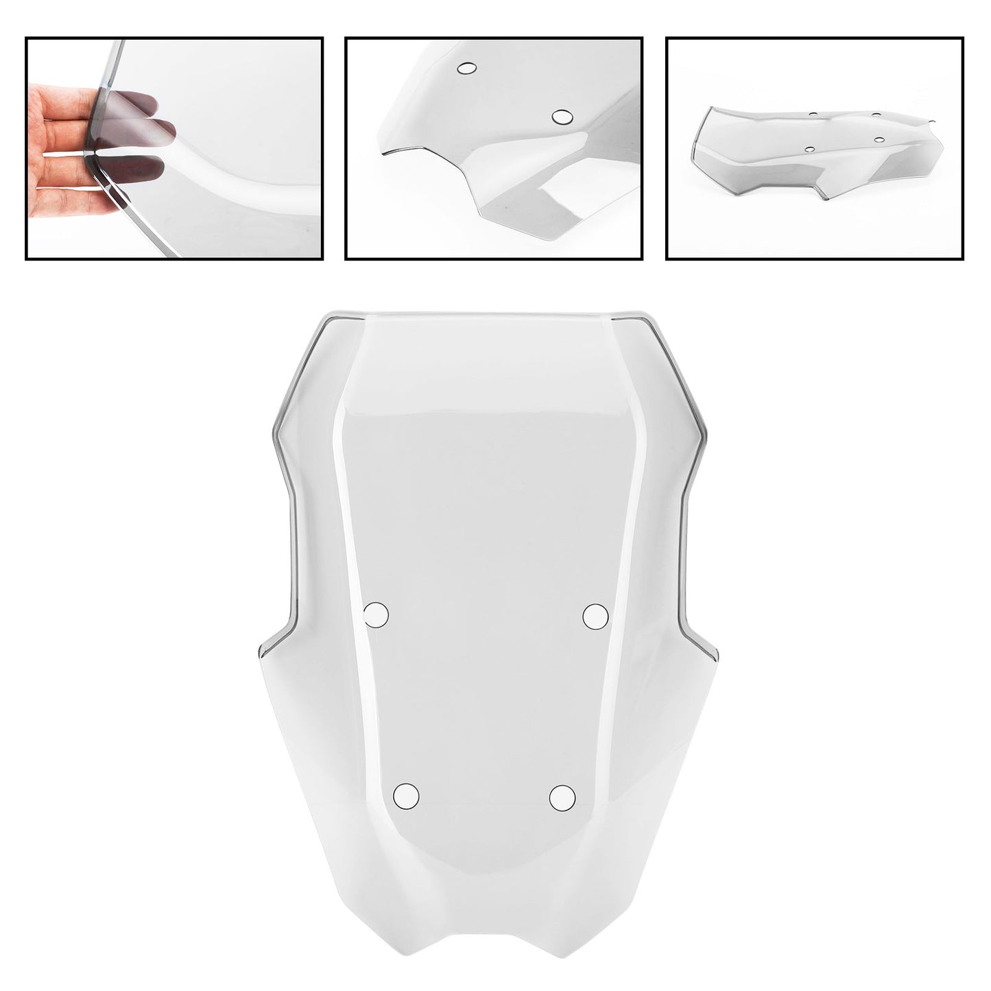 Pare-brise de moto en plastique ABS pour BMW C400X 2018-2021