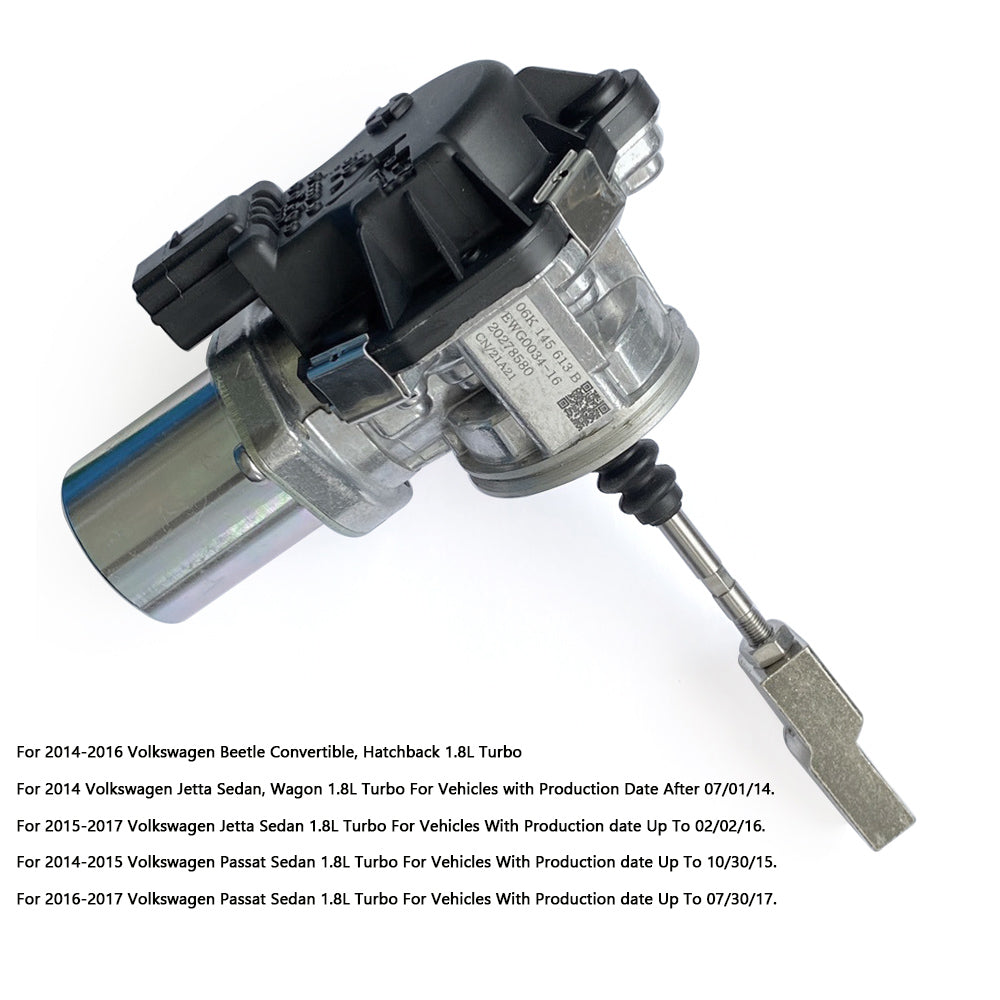Actionneur de soupape de décharge de turbocompresseur 06K145613B pour VW Passat B7 1.8 (2014-2017)