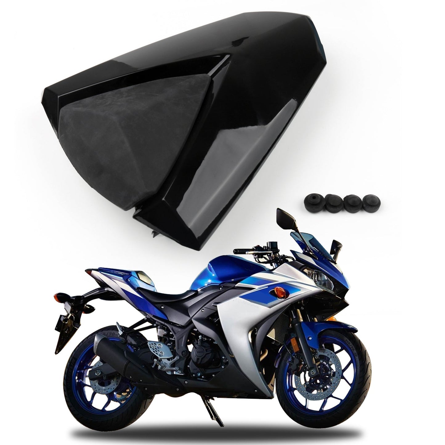 Capot de selle arrière ABS pour Yamaha YZF R25 15-21, YZF R3 13-23 et MT-03 2014
