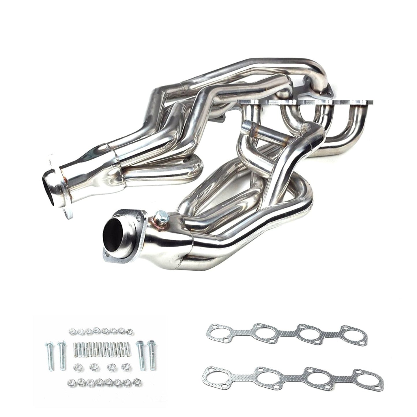 For Ford 1996-2004 Mustang GT 4.6L V8 Sohc Engine Pair Stainless Exhaust Manifold Headers