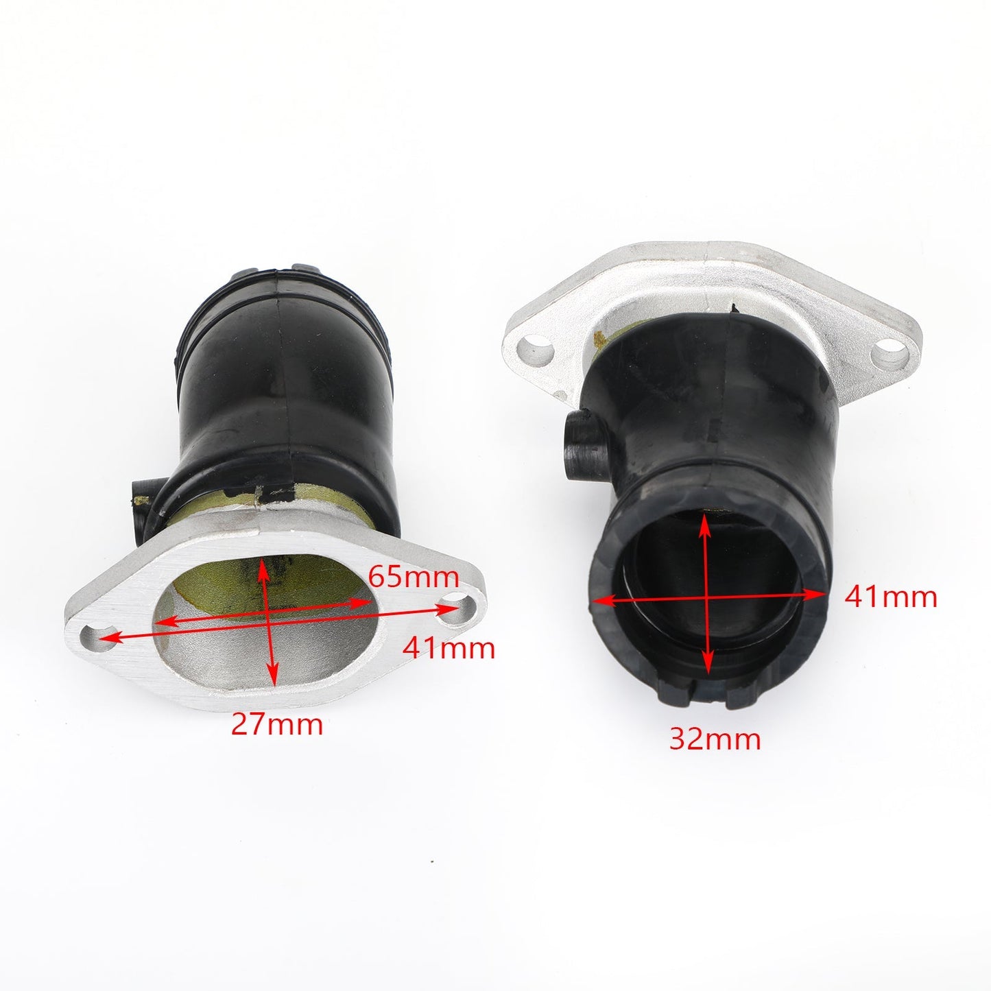 Honda MT250 Elsinore 74-76 Odyssey 250 FL250 77-84 Soufflet de collecteur d'admission Carburateur Joint isolant