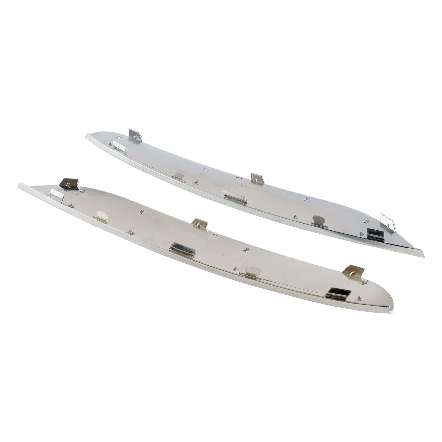 BMW Série 7 F01 F02 2009-2015 2 moulures de pare-chocs avant M Sport 51118047727 51118047728
