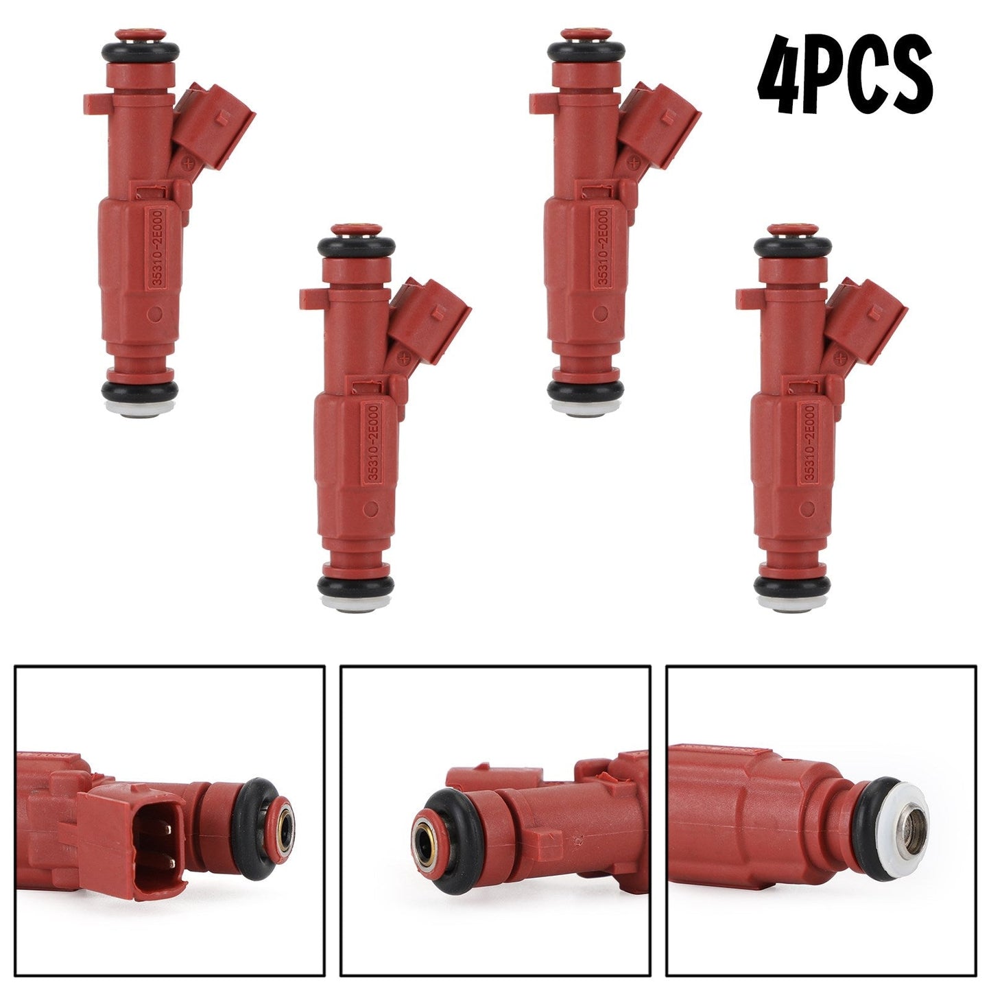 2012-2013 KIA SOUL 2.0L 4PCS Fuel Injectors 35310-2E000 35310-2E100