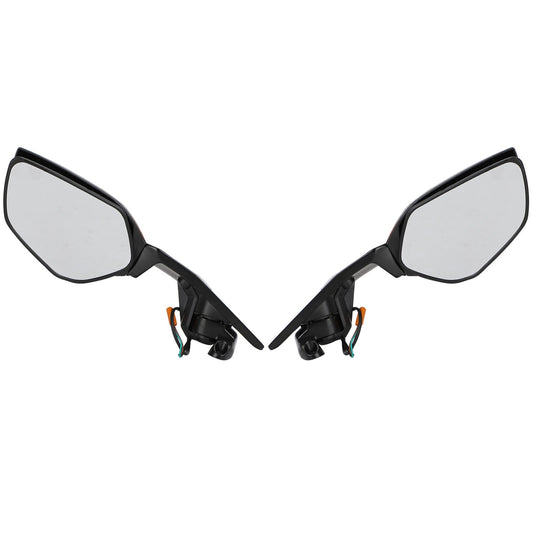 Left & Right Side Rear View Mirror Indicator For For Kawasaki Ninja ZX10R 2016-2020