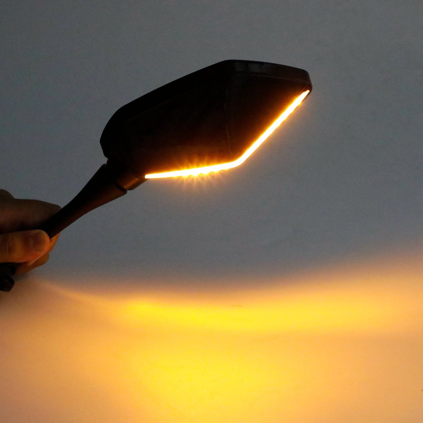 Rétroviseurs LED avec clignotants pour Kawasaki ZX6R, ZX10R, Ninja 650R, Z750