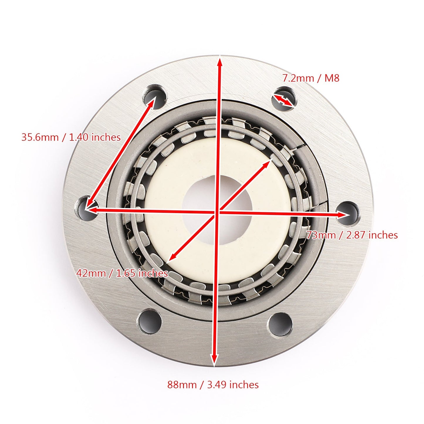 One-Way Bearing Starter Clutch for For Yamaha YFM250 Raptor 250 08-2013 5BP-15590-00
