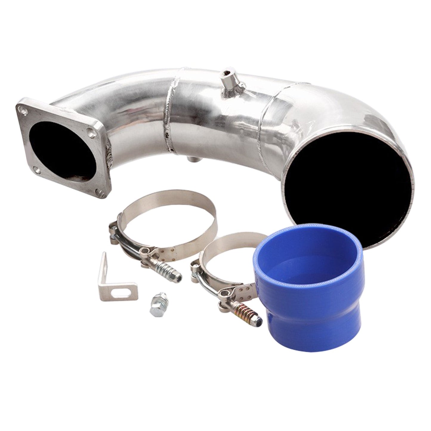Tuyau de charge coudé d'admission d'air de 3,5 pouces pour Dodge Ram 2500/3500 Cummins Diesel 5,9 L 12 V (1994-1998)