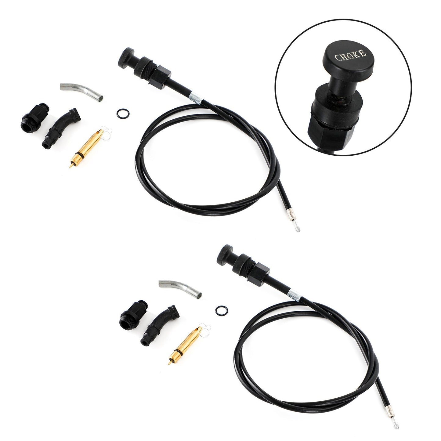 2000-2006 Honda Rancher TRX350 FM TM 2PCS Carburetor Choke Cable Plunger Kit