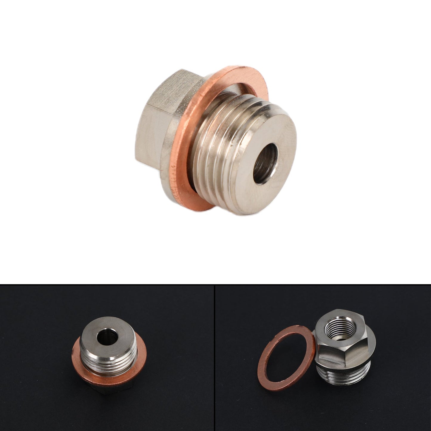 Adaptateur de transmetteur de température et de pression 1/8" NPT vers M18x1,5 mâle